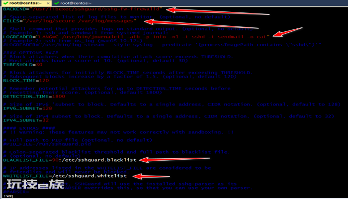 CentOS7下安装SSHGuard阻止SSH暴力破解攻击-图片6